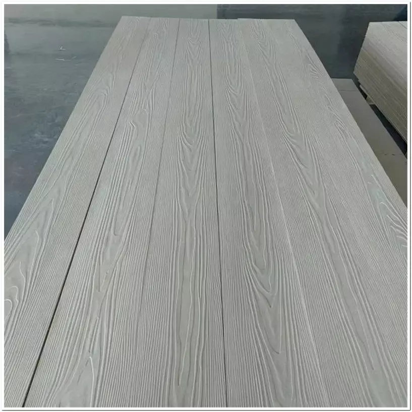 High Quality Wood Style Clad Fiber Reinforced Cement Board